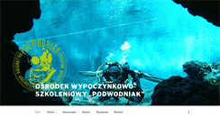 Desktop Screenshot of podwodniak.net